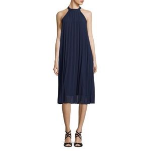 BCBG Pleated Midi Dress